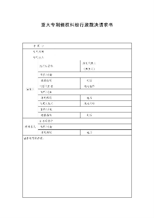 重大专利侵权纠纷行政裁决文书样式(当事人用)_页面_02.jpg